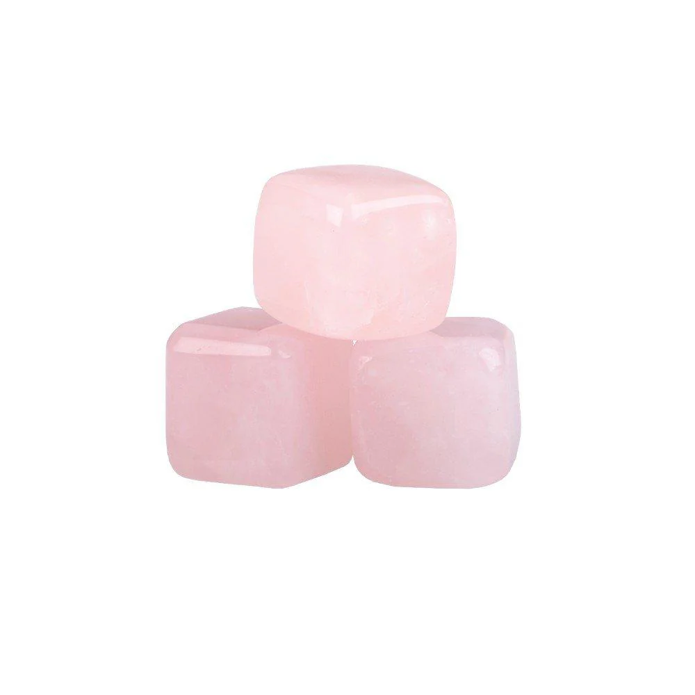 Bartender Gin Stones Rose Quartz Set of 6 - Image 3