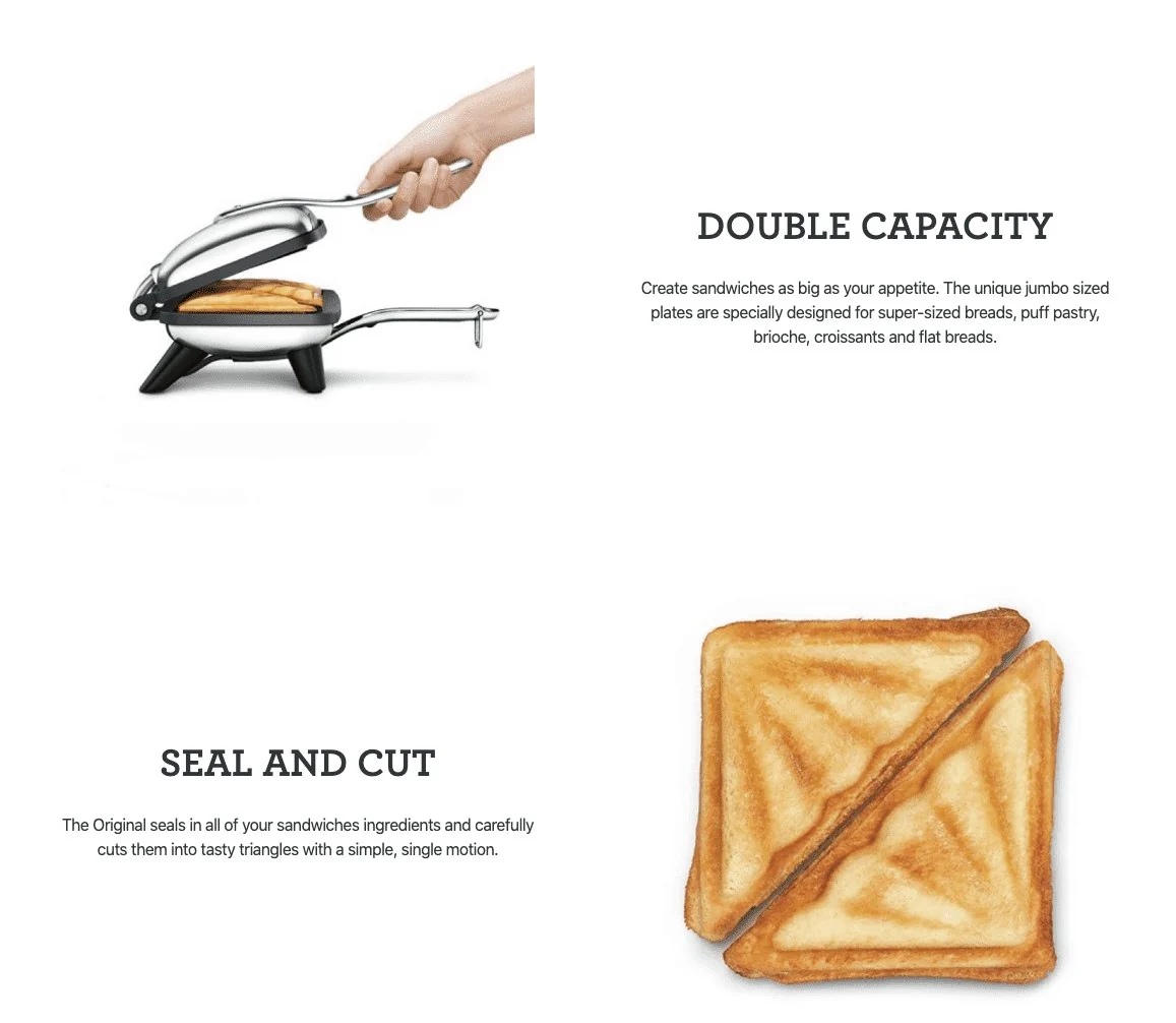 Breville The Original 74' Jaffle Maker Stainless Steel - Image 5