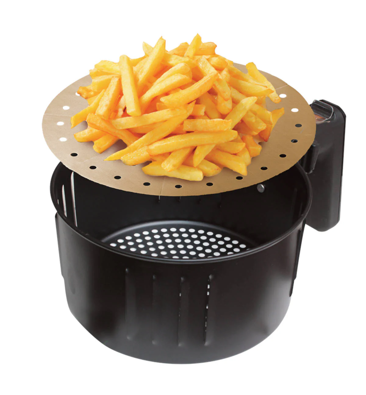 Daily Bake Reusable Air Fryer Liner Gold Set of 2 - Image 4