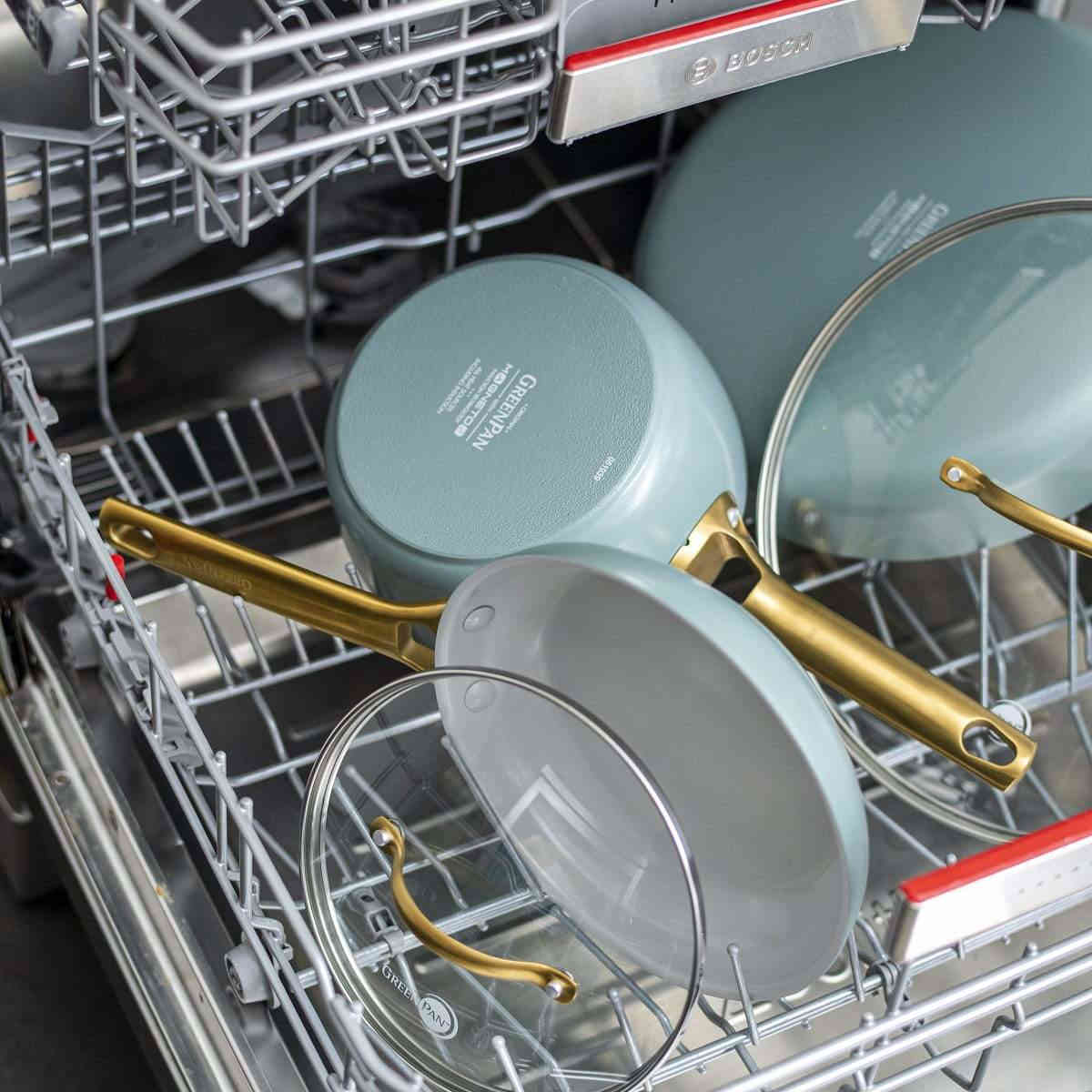 GreenPan Padova Frypan Smokey Sky Blue 24cm - Image 5