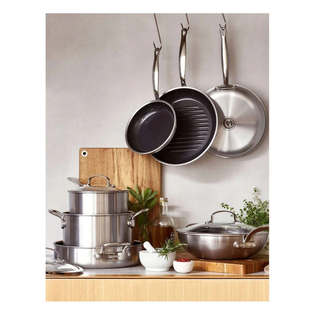 GreenPan Premiere Frypan Twin Pack 20cm & 26cm - Image 4