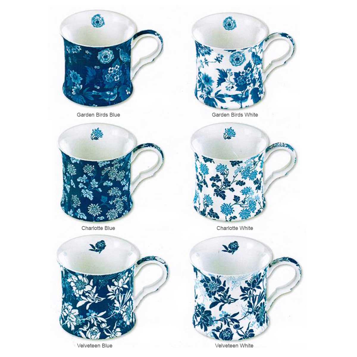 Heritage Palace Mug Blue/White 300ml (price per item) - Image 6