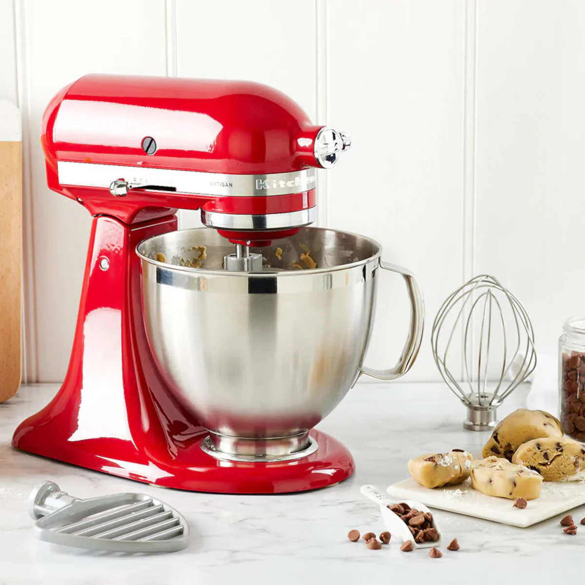 KitchenAid KSM195 Artisan Series Stand Mixer Empire Red - Image 4