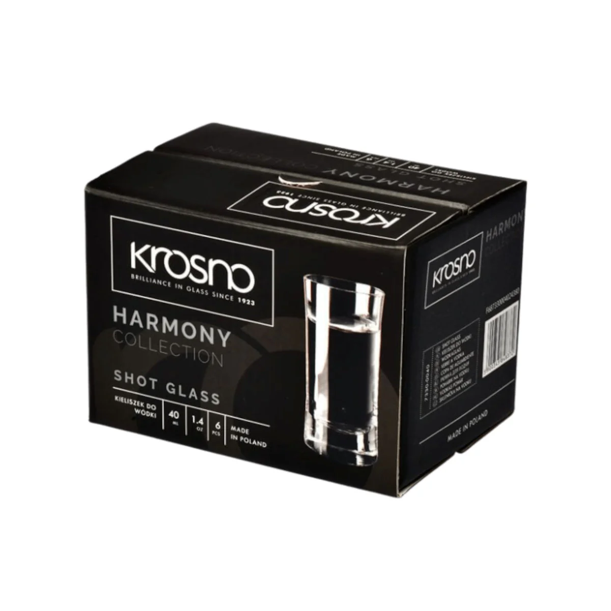 Krosno Harmony Shot Glasses 45ml (Set of 6) - Image 3