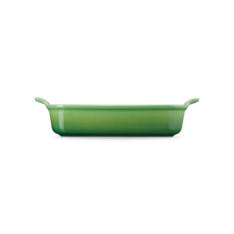 Le Creuset Heritage Rectangular Dish Bamboo Green 32cm - Image 3