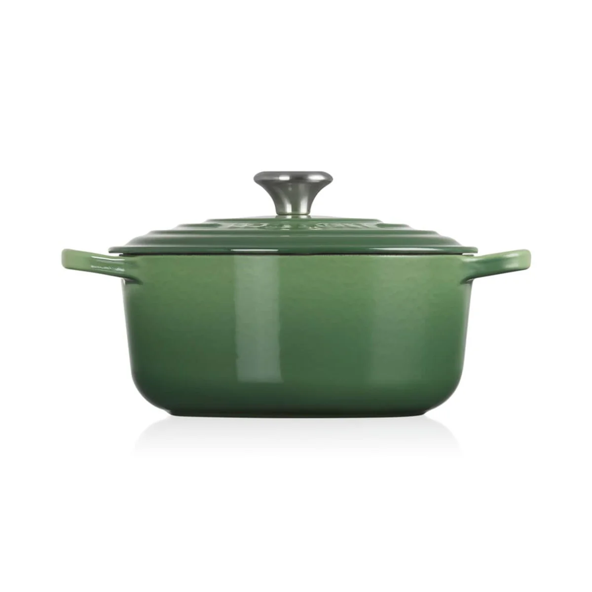 Le Creuset Signature Cast Iron Round Casserole Bamboo 28cm (6.7L) - Image 3