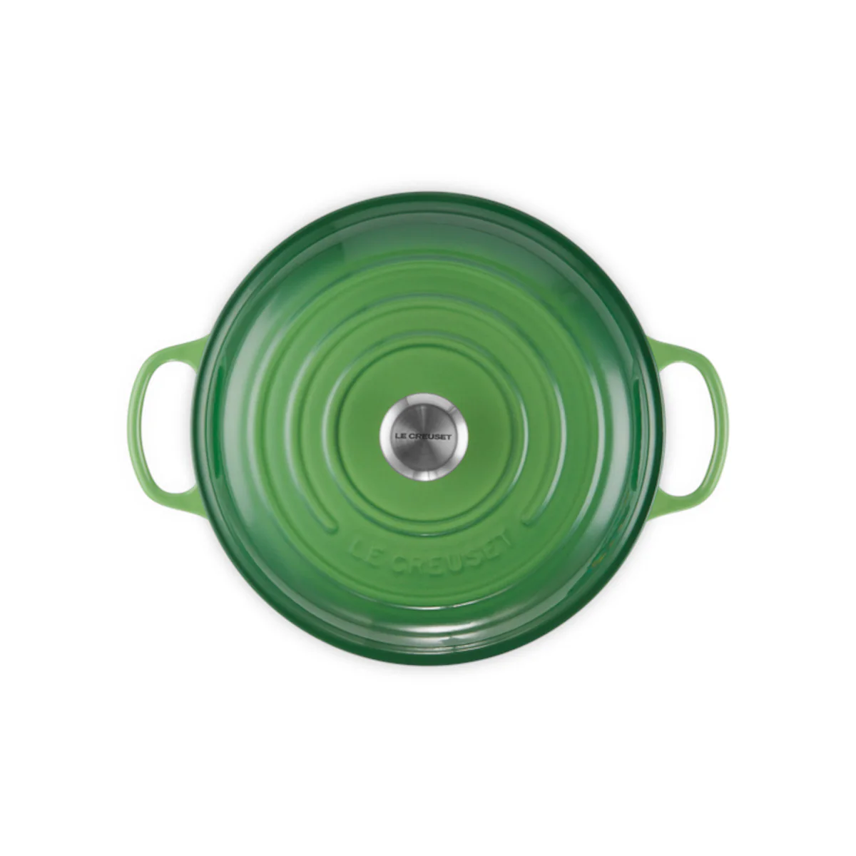 Le Creuset Signature Cast Iron Shallow Casserole Bamboo 30cm (3.5L) - Image 4