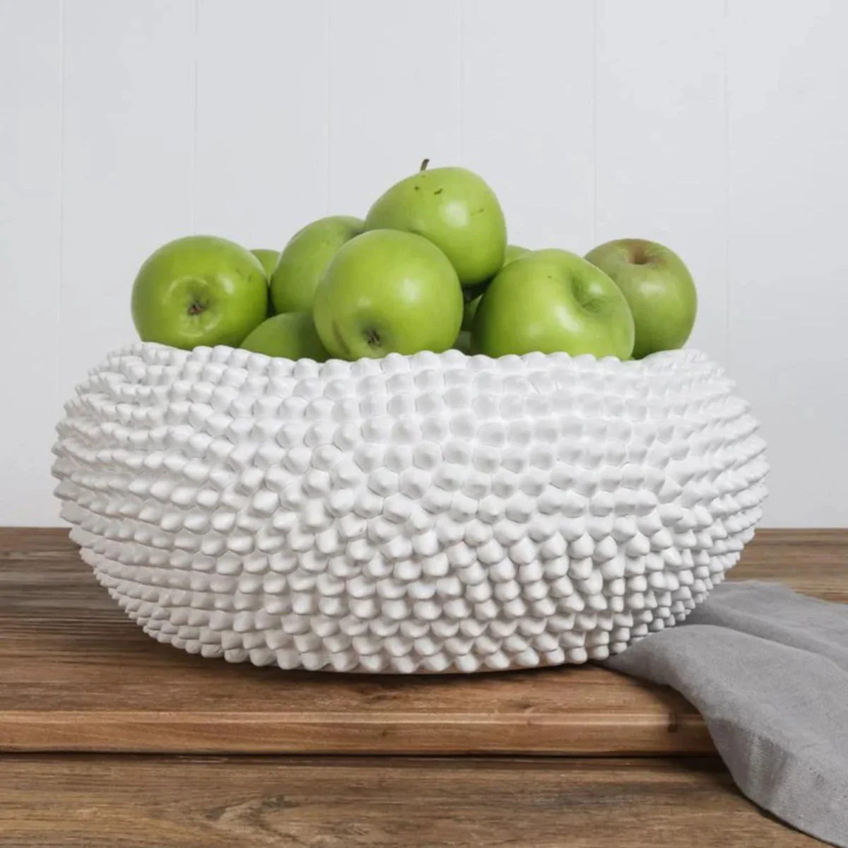Mediterranean Market Porci Bowl White 33cm x 13cm - Image 3