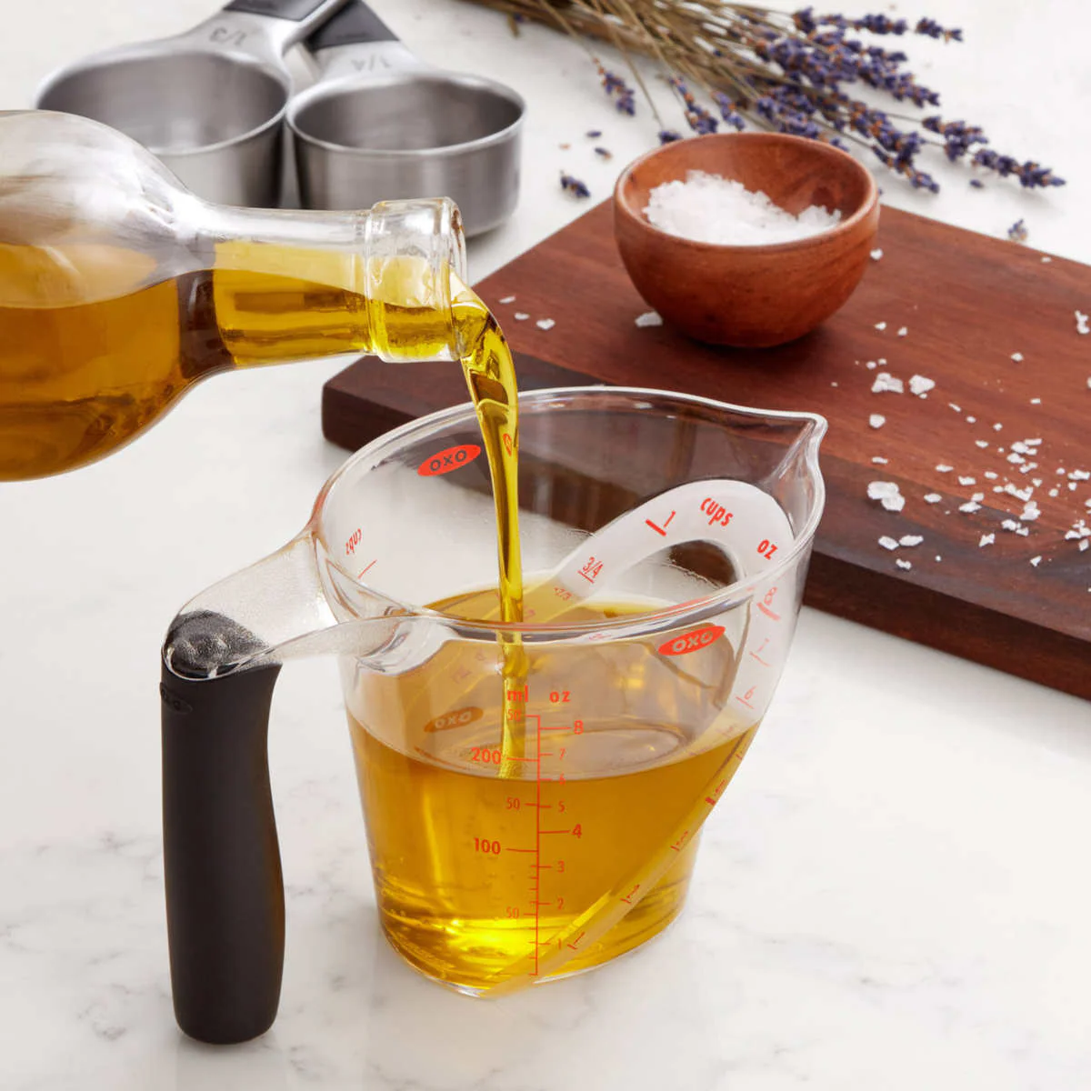 OXO Good Grips Angled Measuring Cup 250ml (1 Cup) - Image 5