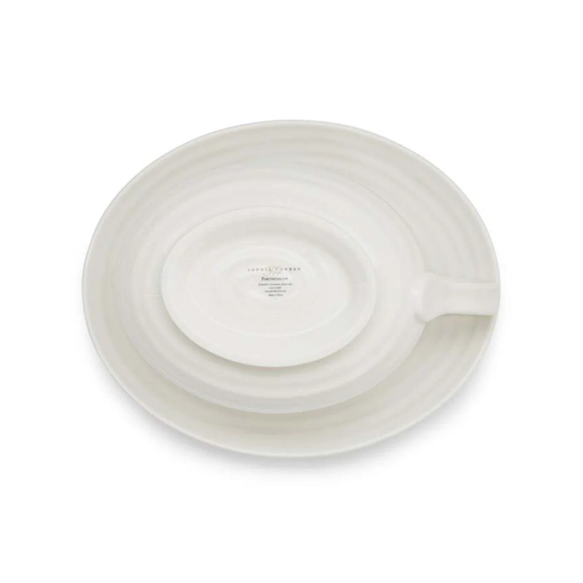 Portmeirion Sophie Conran Gravy Boat with Stand 550ml - Image 4