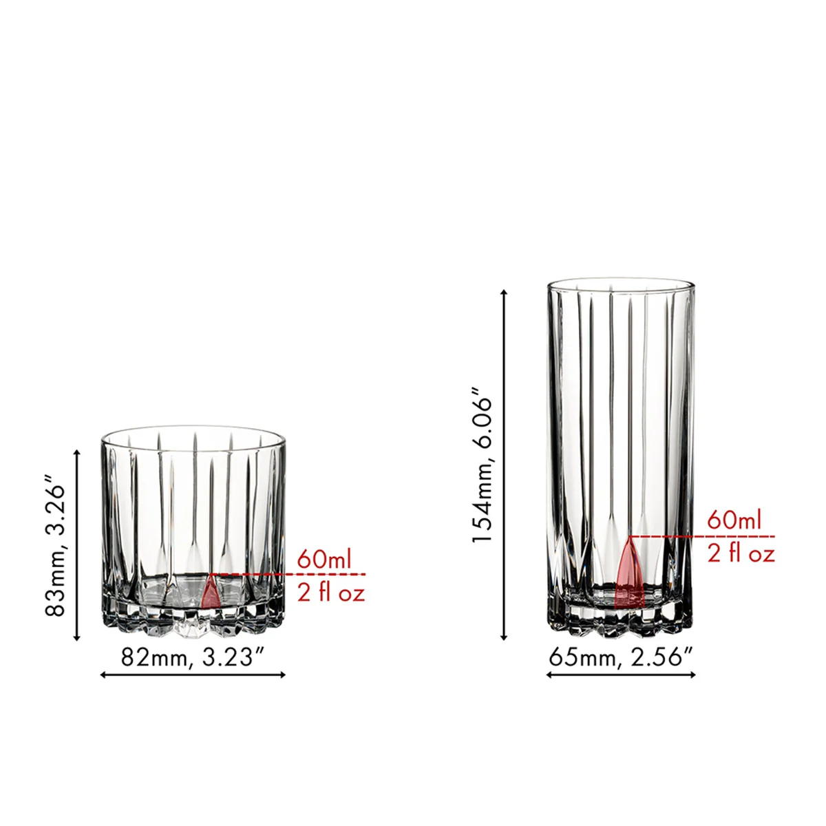 RIEDEL Drink Specific Glassware Highball & Rocks Tumbler 280ml/310ml (Set of 8) - Image 4