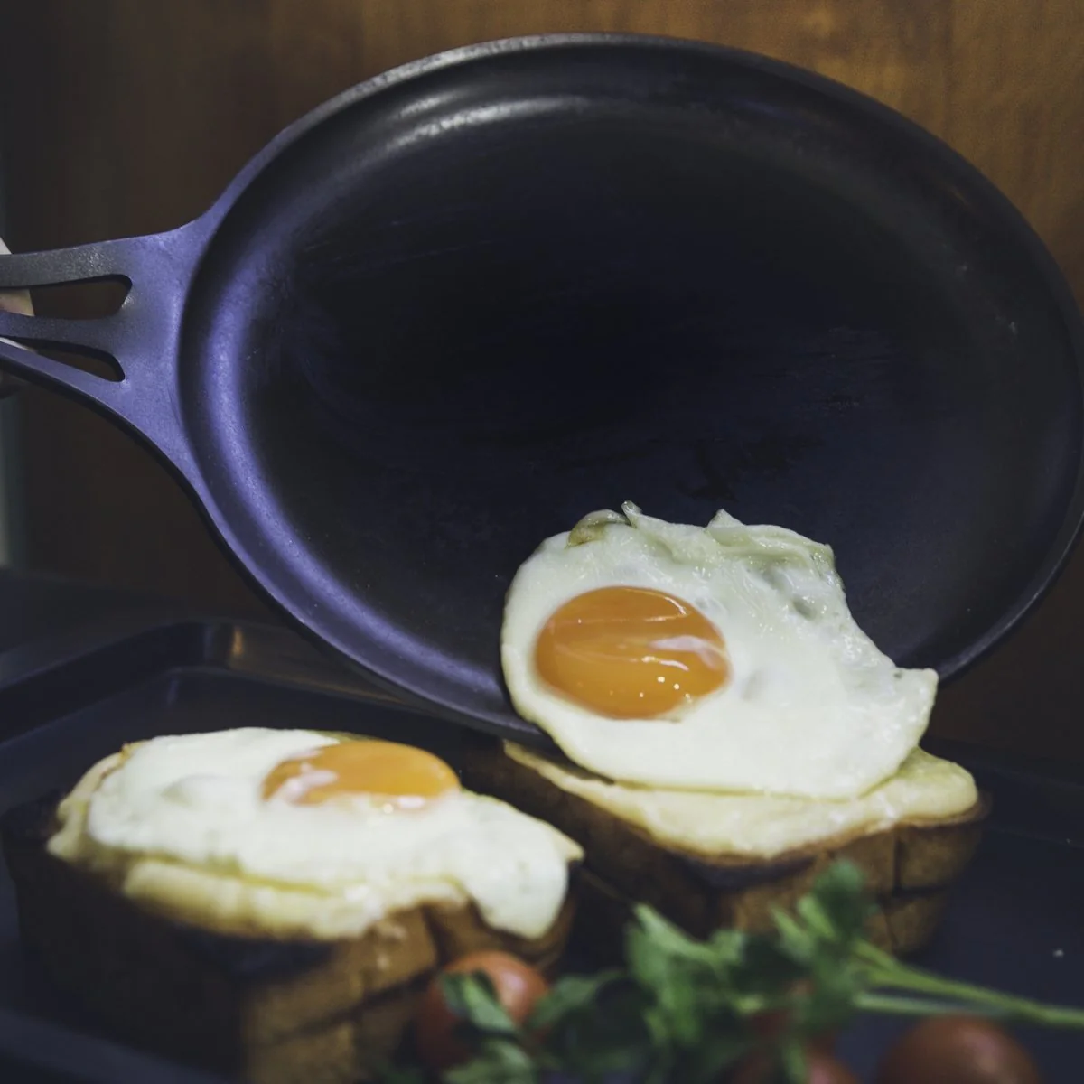 Solidteknics AUS-ION Quenched Iron Crepe Pan 24cm - Image 3