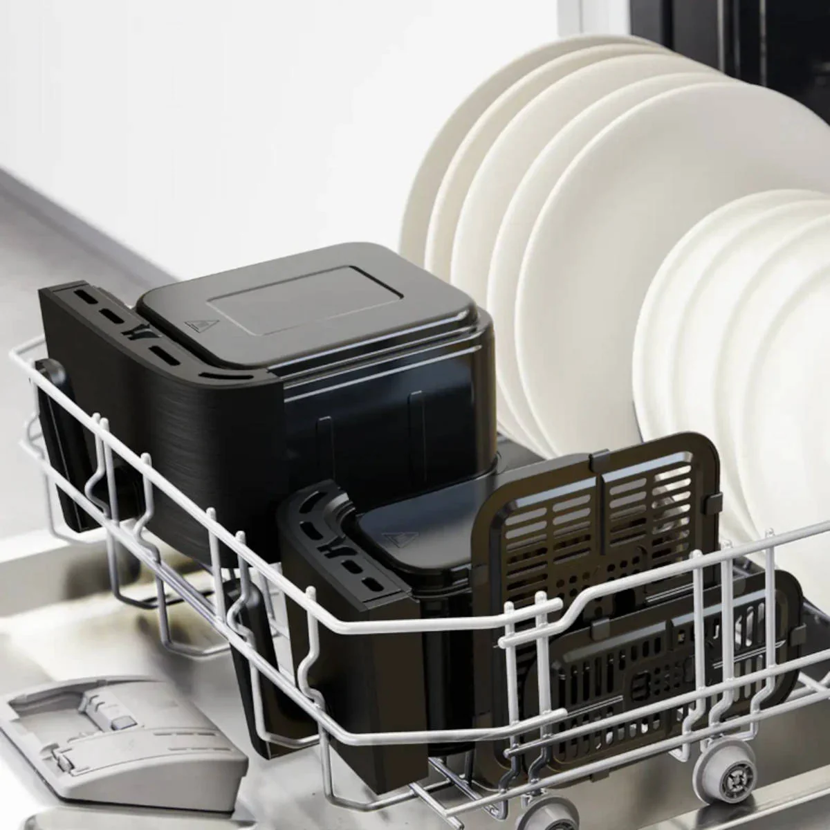 Tefal Dual Easy Fry Essential Drawer Air Fryer XXL Black - Image 5